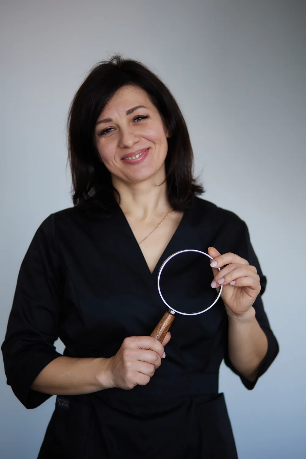 Nataliia Danylko bei der Anti-Cellulite-Massage — Regensburg